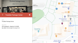static image showing Tresidder Package Center